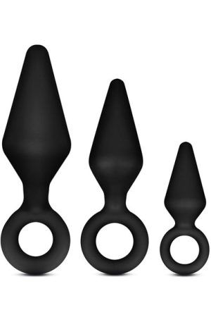 Anal Adventures Platinum Loop Plug Kit Analpluggar paket