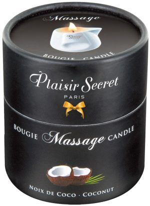 Plaisir Secret Massageljus - Coconut