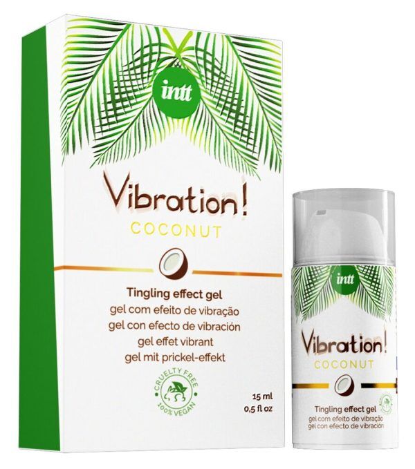 Intt Vibration Orgasmgel 15ml - Coconut