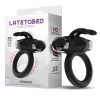 1 fermax vibrating ring with rabbit usb silicone black
