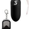 10 Speed Remote Big Size Rechargeable - Svart
