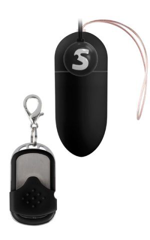 10 Speed Remote Big Size Rechargeable - Svart
