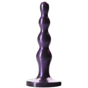Tantus Ripple Silikon Dildo Small - Lila