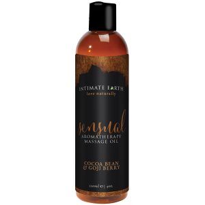 Intimate Earth Ekologisk Massageolja 120 ml - Klar