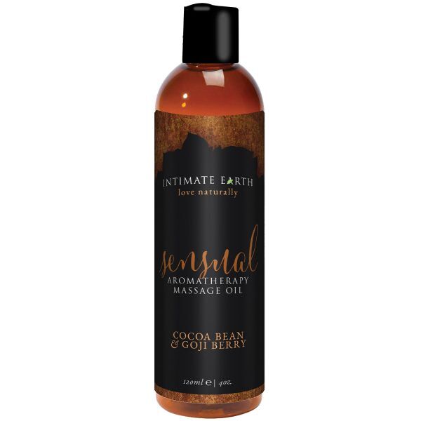 Intimate Earth Ekologisk Massageolja 120 ml - Klar