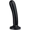Tantus Silk Silikon Dildo Large - Svart