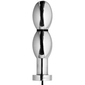 Mystim O(h!)-thello Metal Dildo - Silver