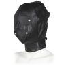Rimba Justerbar Läder Mask - Svart - One Size