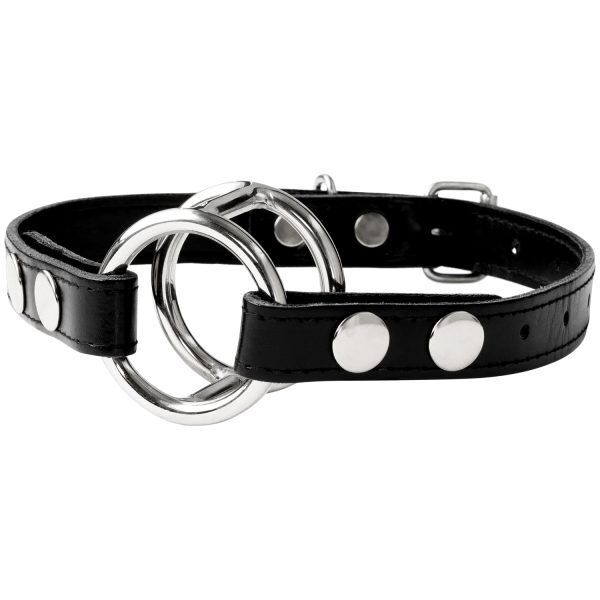 Lyxig Deep Throat Gag - Silver