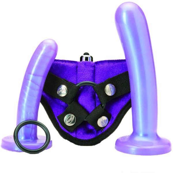 Tantus Strap-on Bend Over Beginner Kit - Lila