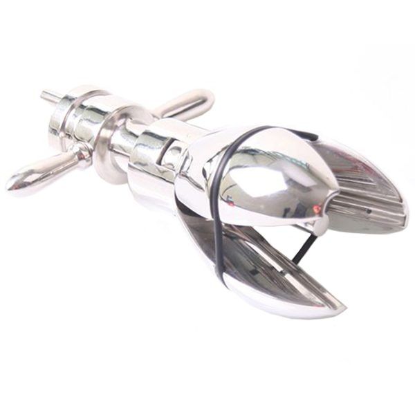 Asslock Metal Butt Plug - Silver