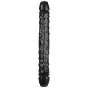 Doc Johnson Jr. Veined Dubbel Dildo - Svart