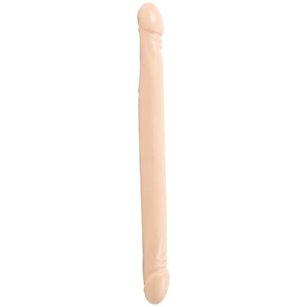 Doc Johnson Double Header Dong Smooth 45 cm - Nude