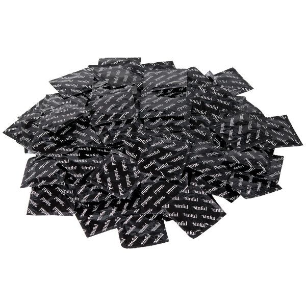 Sinful Regular Kondomer 100-pack - Klar