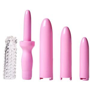 Dr. Laura Berman Intimate Basics Dilator Set - Ljusrosa