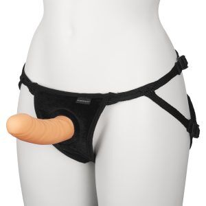 Sportsheets Everlaster Wishbone Hollow Strap-on - Nude