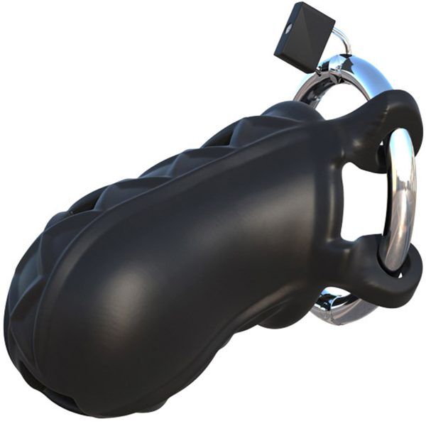 Fantasy C-Ringz Extreme Silicone Cock Blocker - Svart