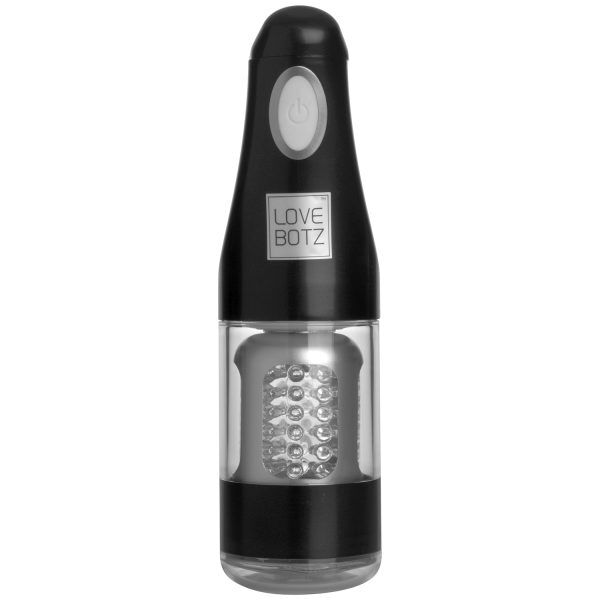 LoveBotz Ultra Bator Thrusting and Swirling Onaniprodukt - Svart