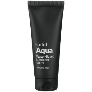 Sinful Aqua Vattenbaserat Glidmedel 50 ml - Klar