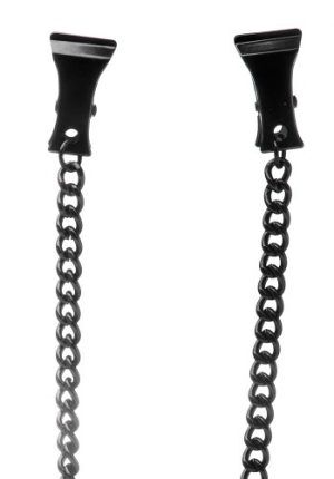 Pinch Nipple Clamps, Black