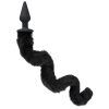 Tailz Bad Kitty Cat Tail Analplugg - Svart