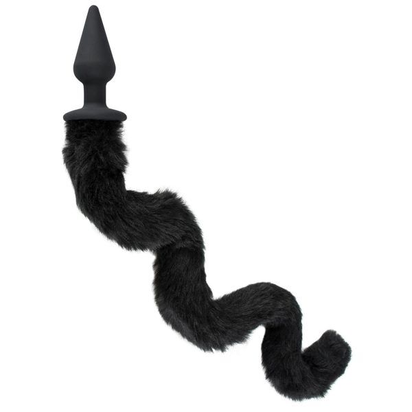 Tailz Bad Kitty Cat Tail Analplugg - Svart
