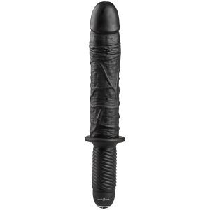 Master Series The Violator XL Dildo Thruster 36,2 cm - Svart