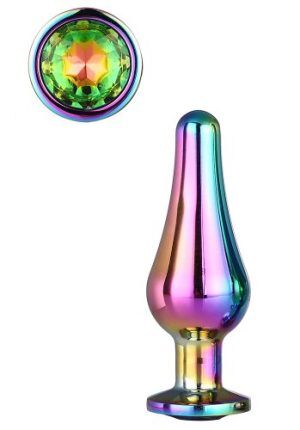Gleaming Love Small Pleasure Plug, Holographic - S
