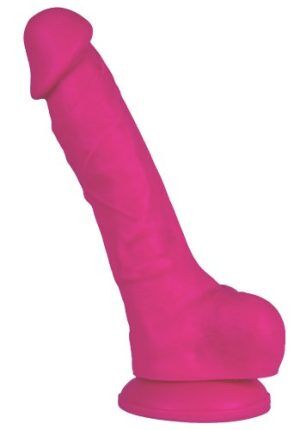 Adam Large Dual Density Dildo, Pink - 20 cm