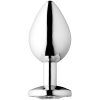 17952 sinful jewel butt plug i stal medium clear 01 q100 1
