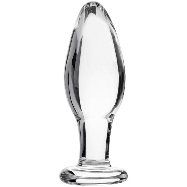Sinful BumBum Analplugg i Glas Small - Klar
