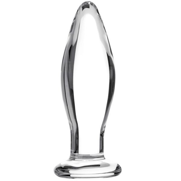 Sinful BumBum Analplugg i Glas Medium - Klar