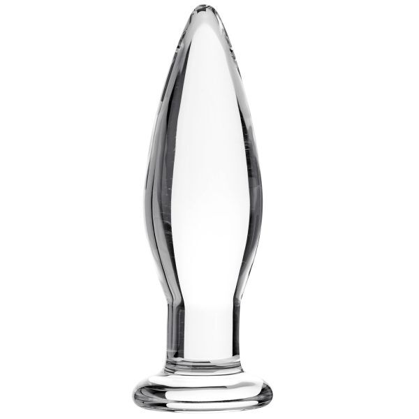 Sinful BumBum Analplugg i Glas Large - Klar