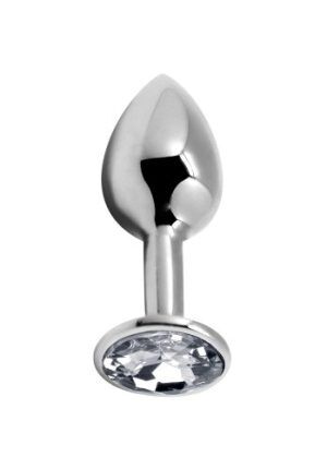 Alive BDSM Line Analplugg metall Small, Klar