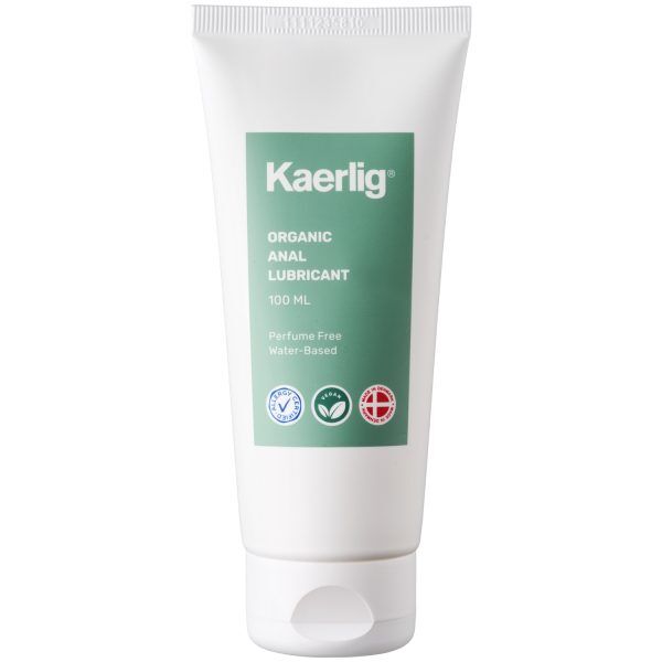 Kaerlig Ekologiskt Analt Glidmedel 100 ml - Klar