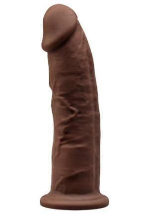 Dual Density Dildo Brun 15 cm