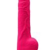 Dual Density Pink Dildo 24 cm