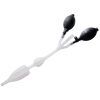 CleanStream Double Bulb Anal Douche - Svart