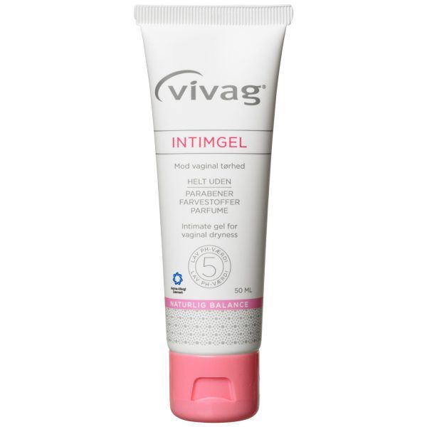 Vivag 2-i-1 Intimgel 50 ml - Klar
