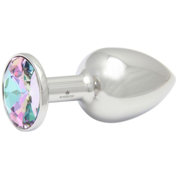 Rosebuds Spring Plug Medium - Silver