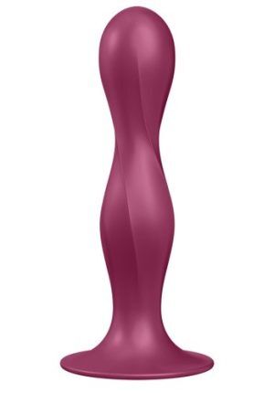 Satisfyer: Double Ball-R, Weighted Dildo, röd