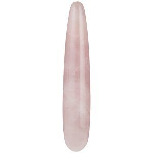 Chakrubs The Heart Slim Rosenkvarts Dildo - Ljusrosa