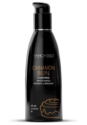Wicked Aqua Cinnamon Bun Flavored Lubricant 60 ml