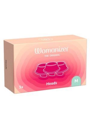 Womanizer Next Munstycke Turkos Medium 3-pack
