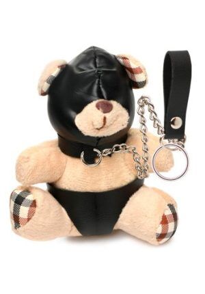 Hooded Teddy Bear Keychain