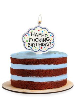 X-Rated Birthday Candle