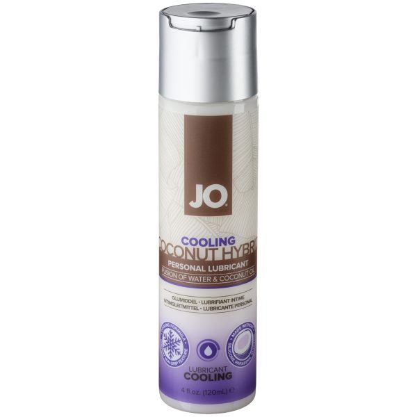System JO Hybrid Nedkylande Glidmedel med Kokos 120 ml - Klar