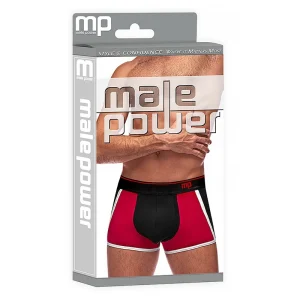 Male Power Retro Sport Panel Short, Medium