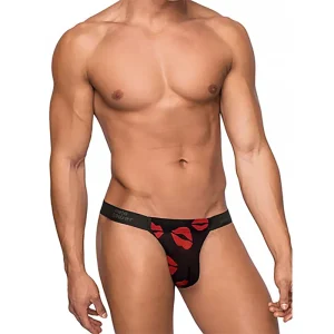 Male Power Microstring Black, L/XL