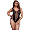 Baci Jacquard Teddy Plus Size - Svart - Plus size